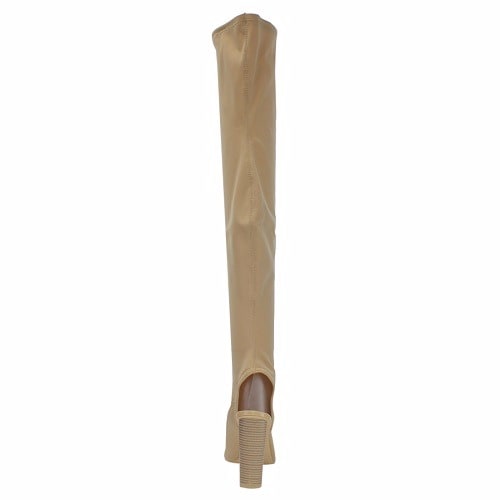 Over The Knee Thigh High Fabric High Heel Boots