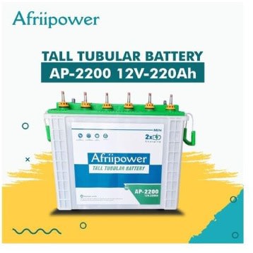Tall Tubular Battery 220ah 12v