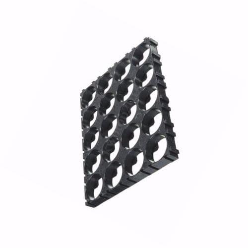 14 Pcs Of 18650 Cells - Battery Spacer & Plastic Holder - 4x5 - 20 Cells