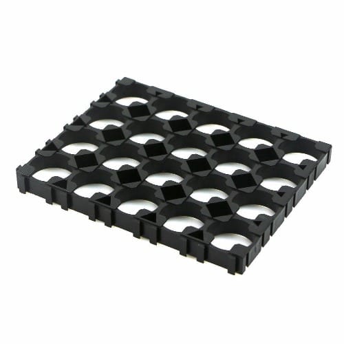 14 Pcs Of 18650 Cells - Battery Spacer & Plastic Holder - 4x5 - 20 Cells
