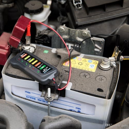 12v Battery Tester Alternator Tester With Led Indication Test Battery