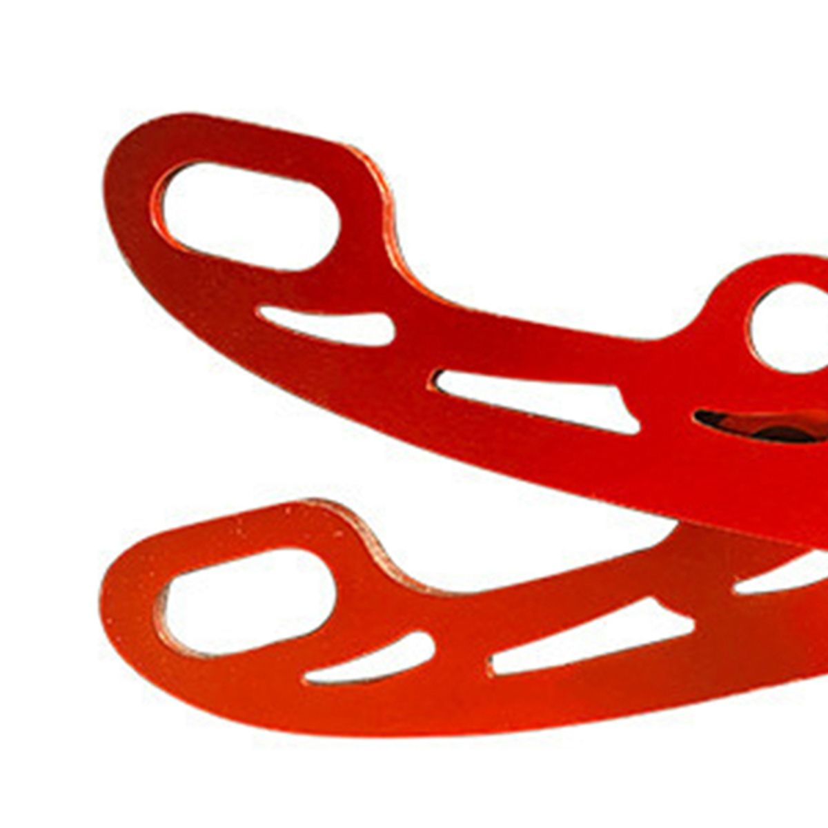 1 Pair Ice Skating Blade   Ice Skating Blade Red
