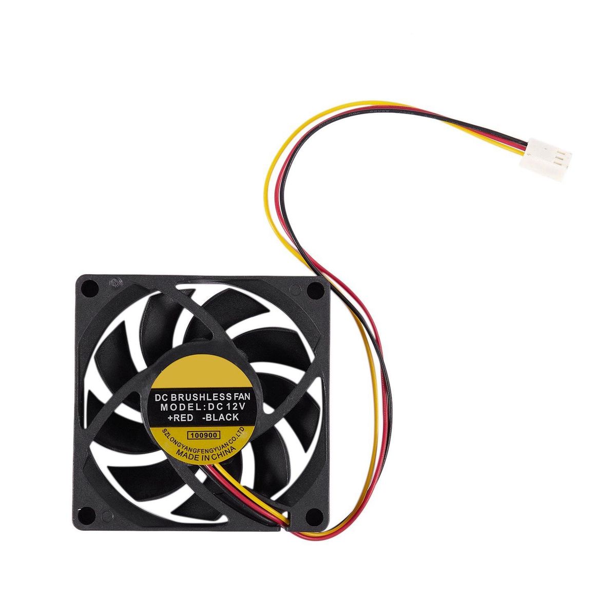 70x70mm 12V 3-Pin PC Computer Case CPU DC Brushless Cooler C