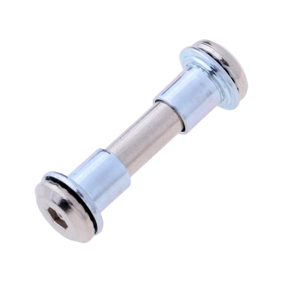 8pcs Aluminum Alloy Inline Skate Wheel Screw Nail Roller Skates Axle Bolts Silver