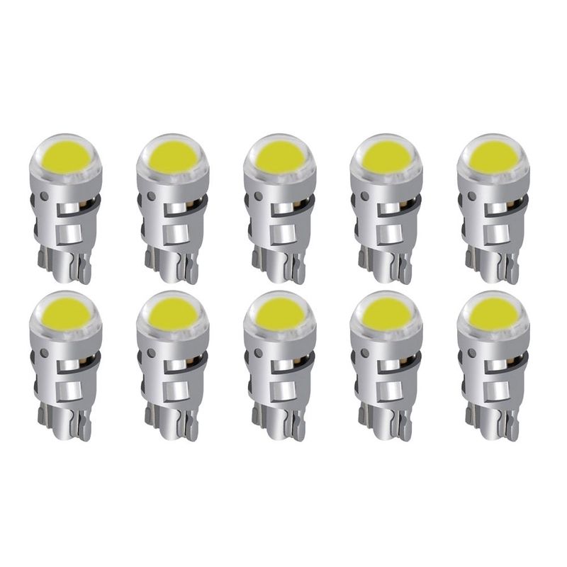 20Pcs T10 W5W 194 168 LED Car Clearance Backup-White