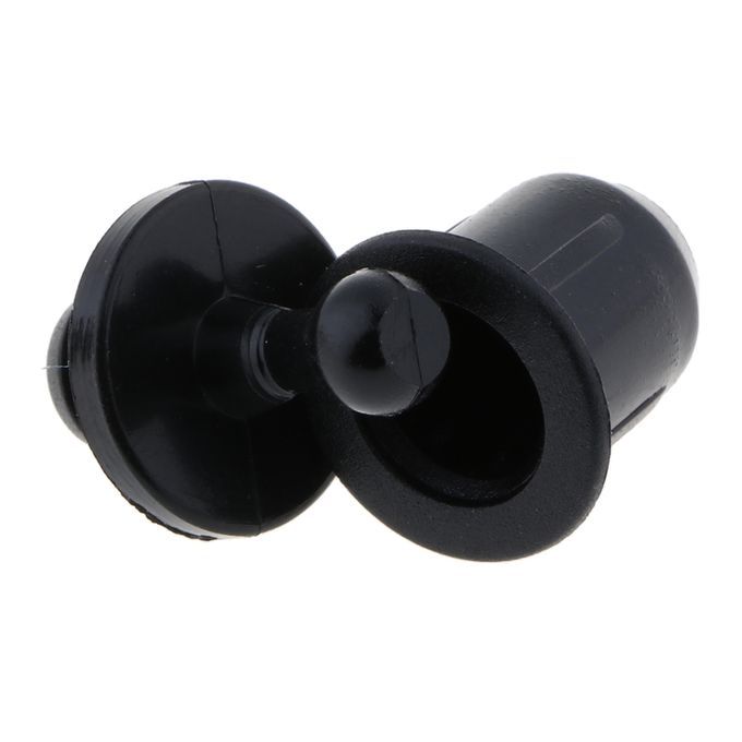 10Piece Black Plastic Push Rivet Trim Panel Fastener Clips Sets 039