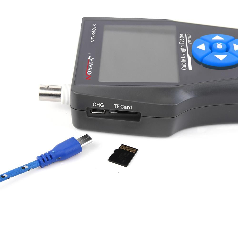 NOYAFA Telephone Wire Tracker Electrical Line Finding Testing Cable Tester Handheld Line Finder Cable Detector Wire Measuring Instrument for Network Maintenance Collation For RJ45 RJ11 BNC Metal Cable PING/POE