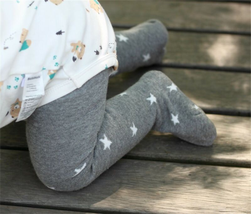 Citgeett Girl Tights Baby Plain Cotton Babies Newborn Toddler 1-6years Leggings