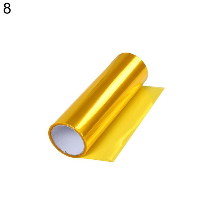 30x120cm Auto Car Headlight Fog Light Tint-Golden Yellow