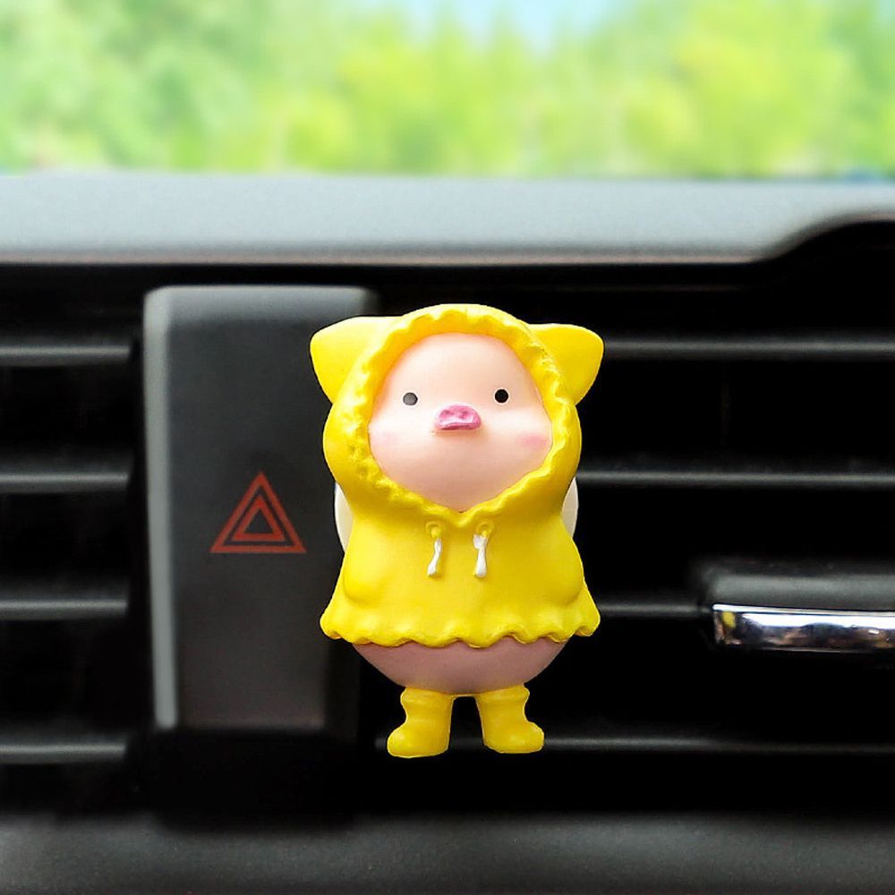 1 Pc Cute Pig Car  Clip Ornament  Fashion Air Freshener