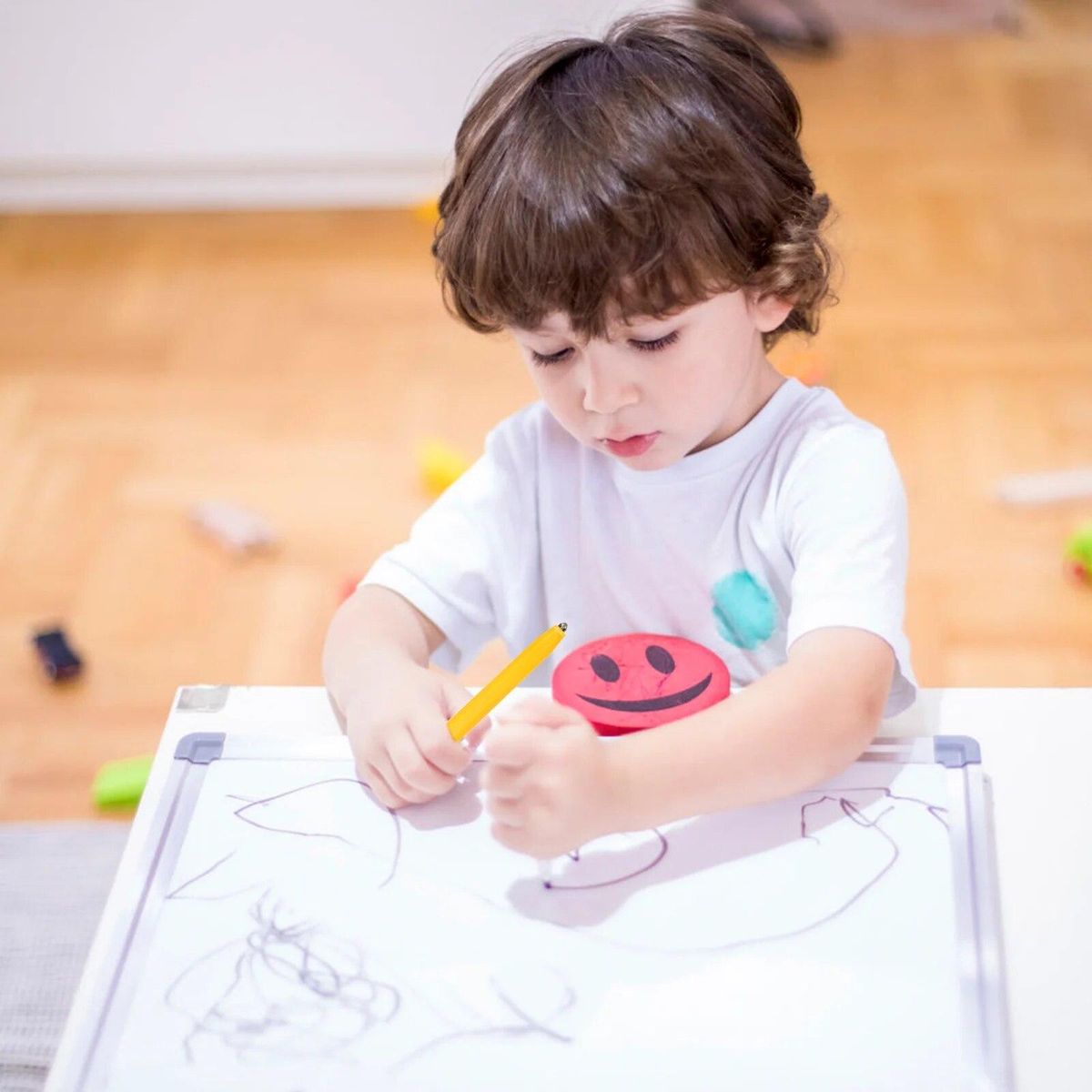3 Pcs Baby Educational Toys Drawing Board Pen Kids Pens Writing Painting Steel