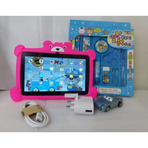 T279 - Kids Android Educational Tab - WiFi - 1GB - 16GB & Monkey Balance Math's Game -Pink