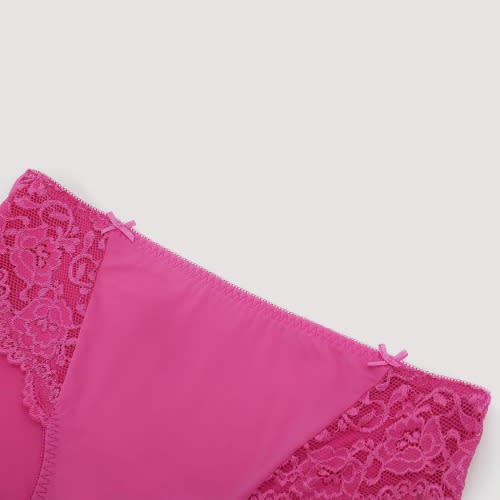 Lace High Leg Bikini Briefs