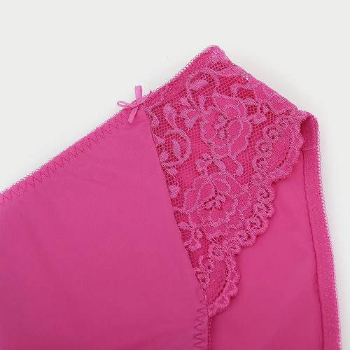 Lace High Leg Bikini Briefs