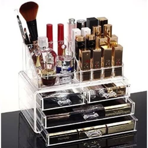 Stackable Cosmetic Box Organizer