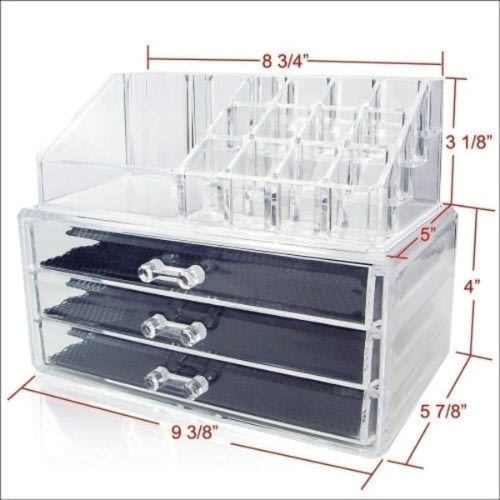 Stackable Cosmetic Box Organizer