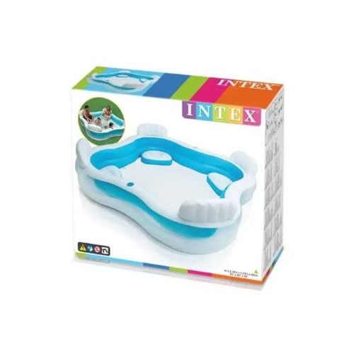 Inflatable Swimming Pool- Family Size - 2.29 X 2.29m X 66cm