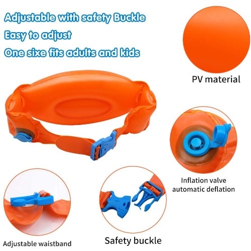 Inflatable Swim Belts Set (3 Belts)