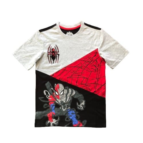 Spiderman Boys Short Sleeve Maximum V T-shirt Top