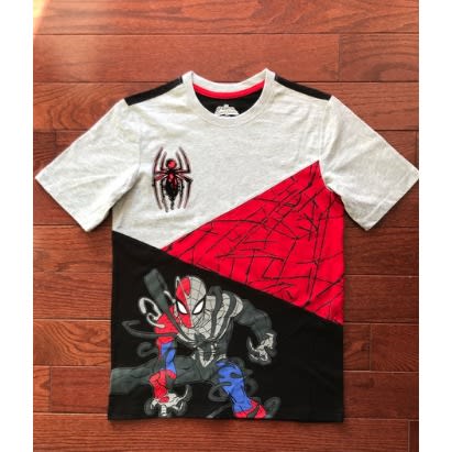 Spiderman Boys Short Sleeve Maximum V T-shirt Top