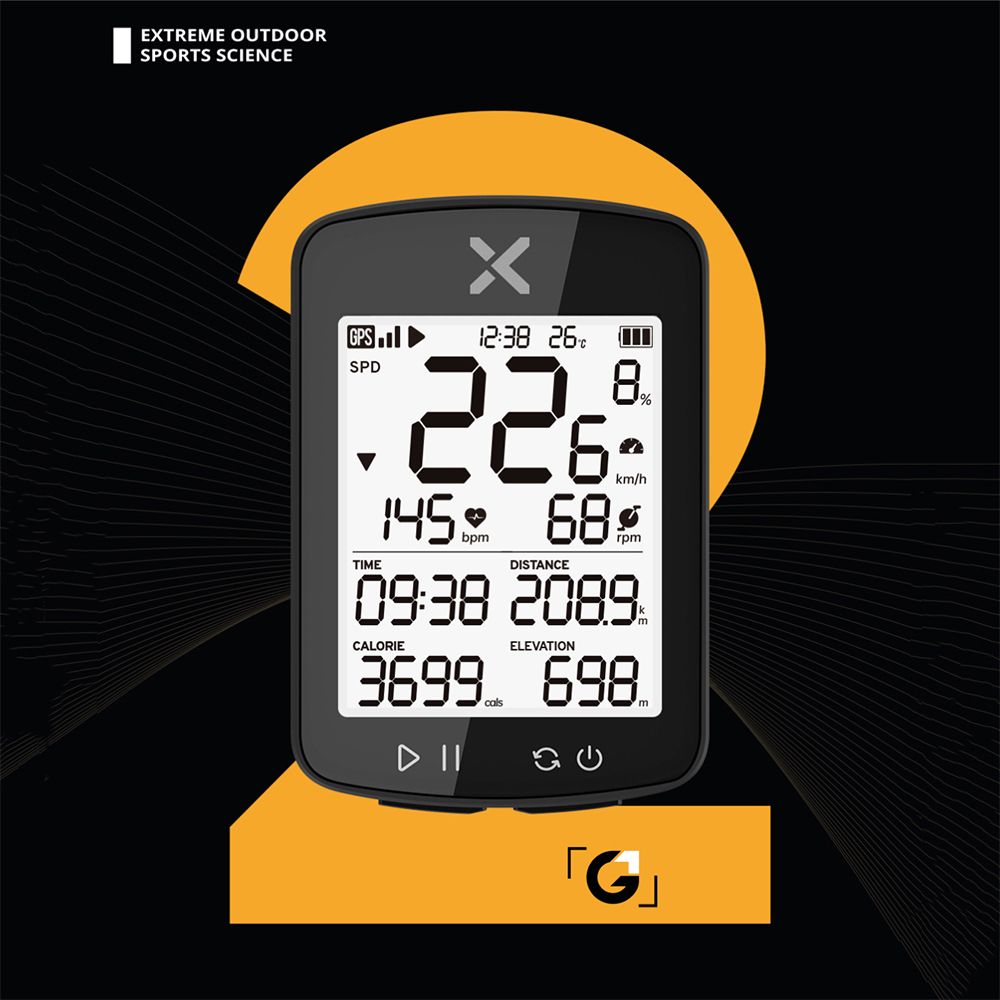 Bike Computer Wireless GPS Cycling Speedometer Roadbike MTB