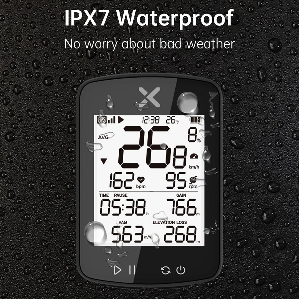 Bike Computer Wireless GPS Cycling Speedometer Roadbike MTB