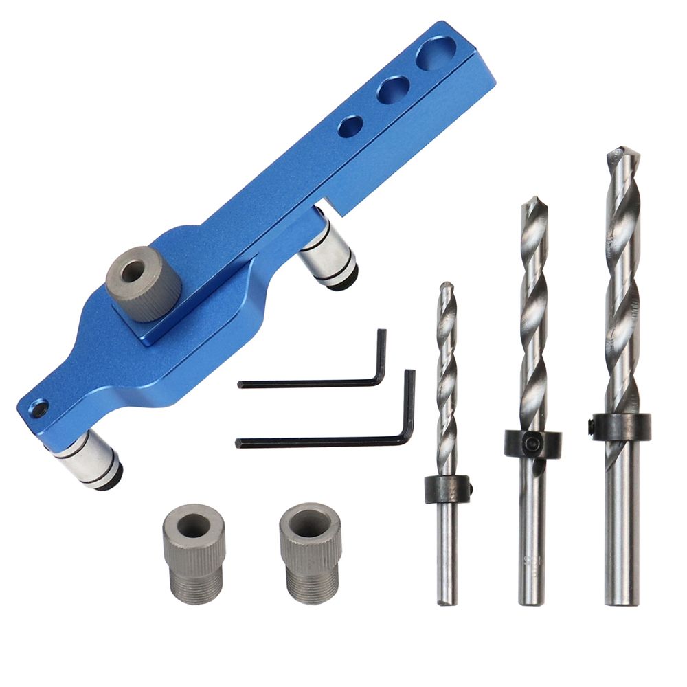 3 In 1 Drilling Locator Puncher Tool Self-Centering Doweling