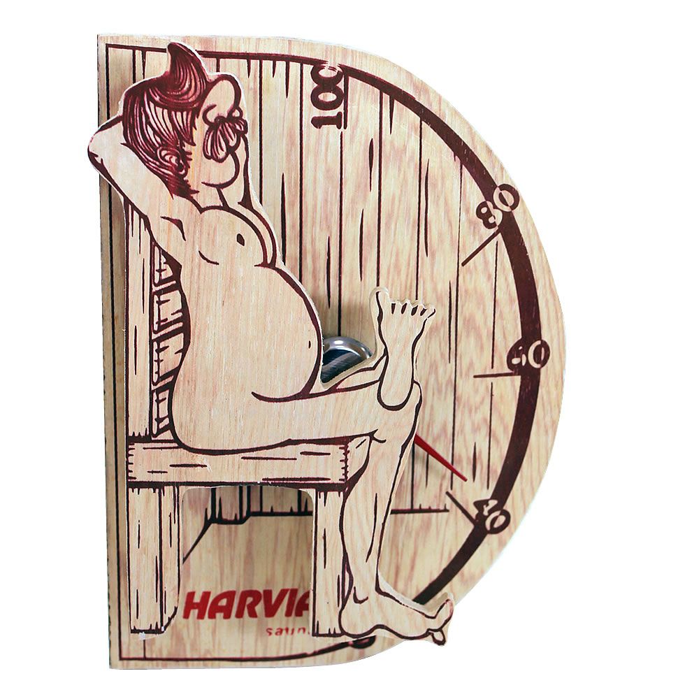 Hygrometer Sauna Wooden-Case Steam Outdoor-Used Wood Indoor Bath
