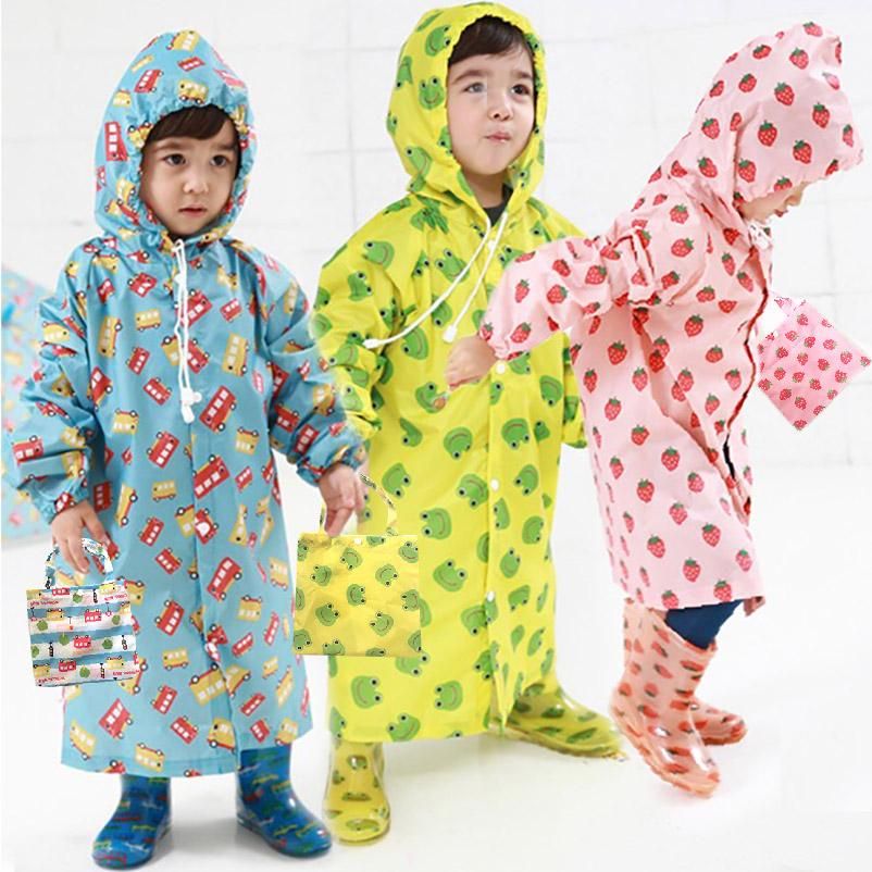 Student backpacks and children's raincoats