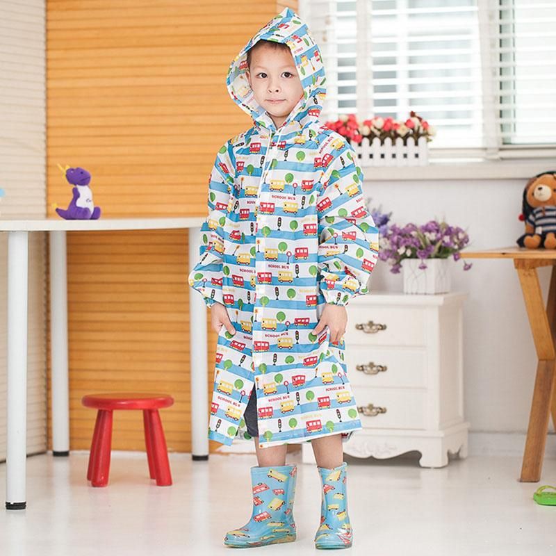 Student backpacks and children's raincoats