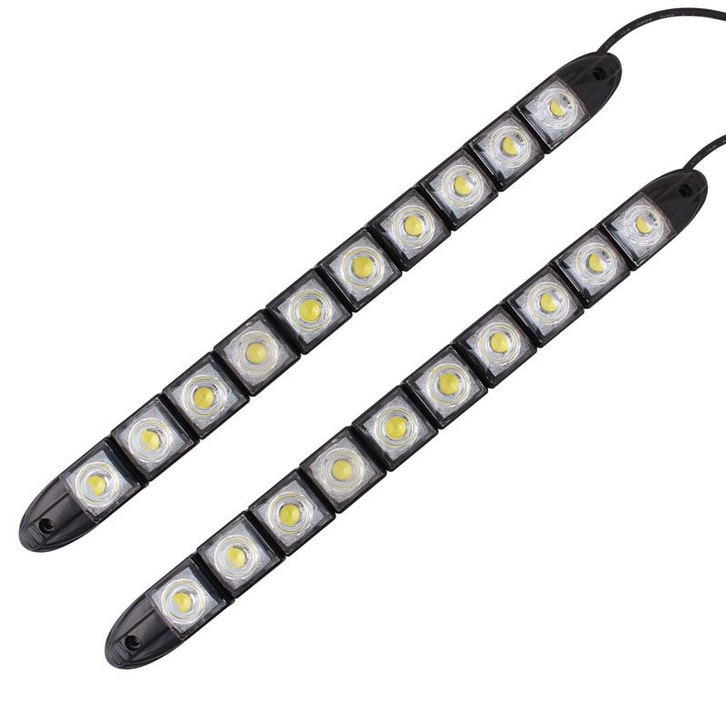 2 PCS 5W Flexible Snake LED Car Daytime Running Lights