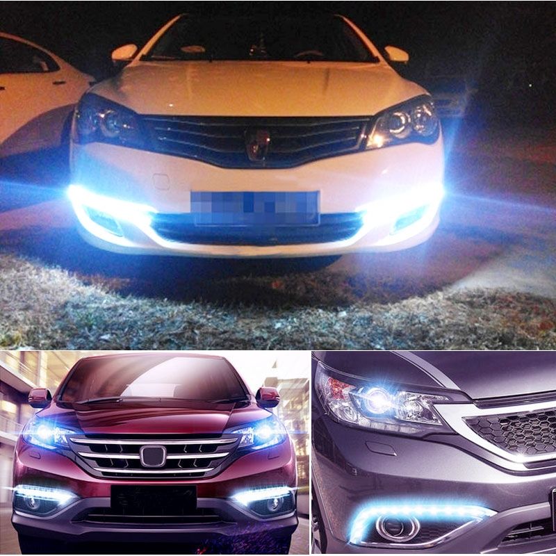 2 PCS 5W Flexible Snake LED Car Daytime Running Lights