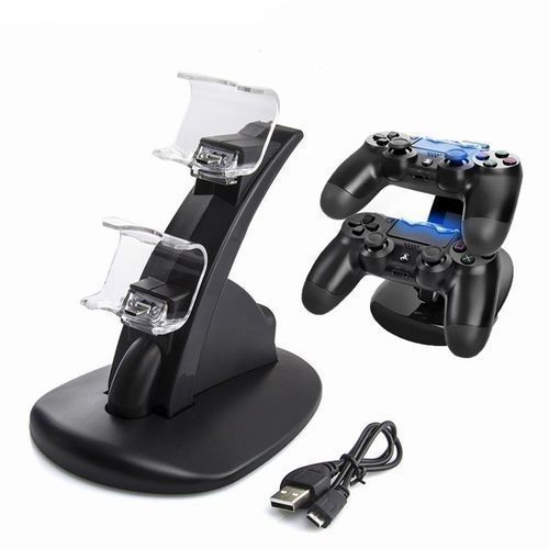 PS4 Dualshock Controller Game Pad Charger [Dual Slot] High Speed Docking / Charging Station
