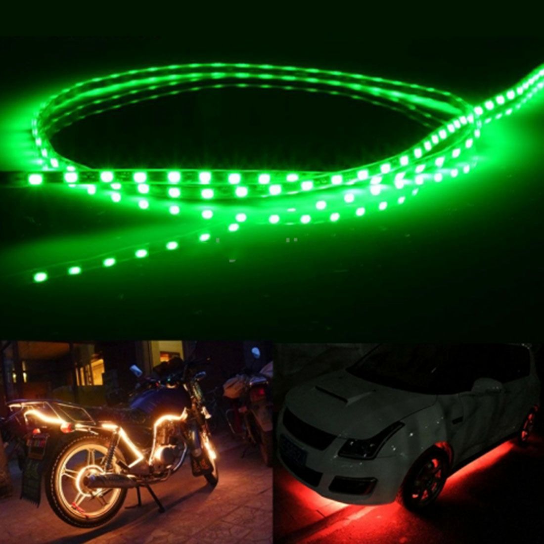 5 PCS Waterproof Flexible Car Strip Light For Car Decoration
