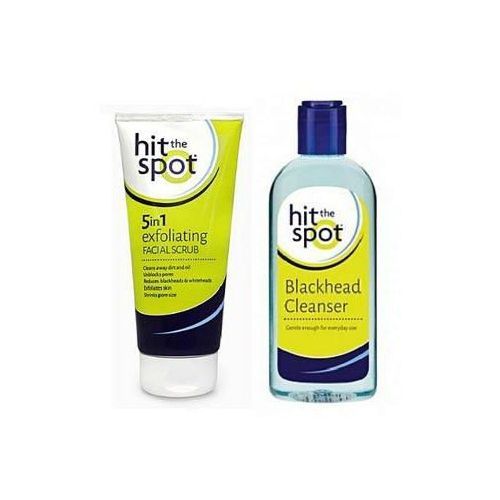 5 In1 Exfoliating Facial Scrub & Blackhead Cleanser Combo