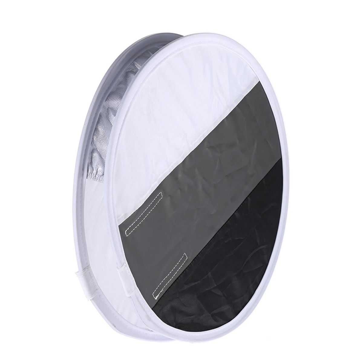 Multifunctional 12in/31cm Mini Portable Round On-camera Flash Speedlite Diffuser Softbox with White/Grey/Black Color for Canon Nikon Sigma Yongnuo Godox Andoer Neewer Vivitar Speedlight