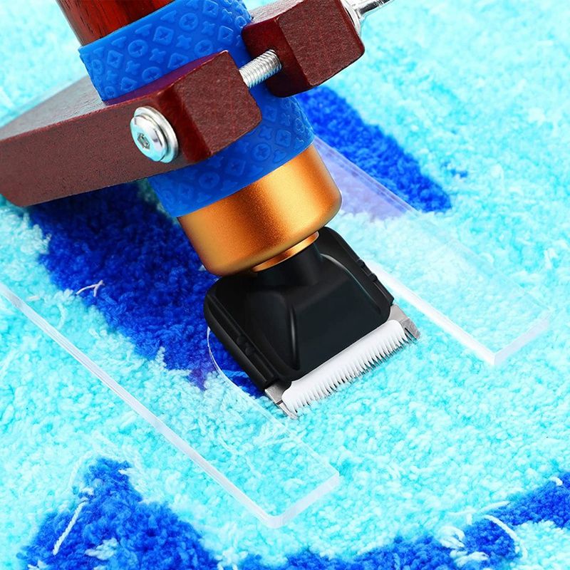 2Pc Carpet Trimmer To Your Rug Surface Uniform,For Rug Tufting,Suitable For Carpet Trimmer Only,Excluding Carpet Trimmer WJ