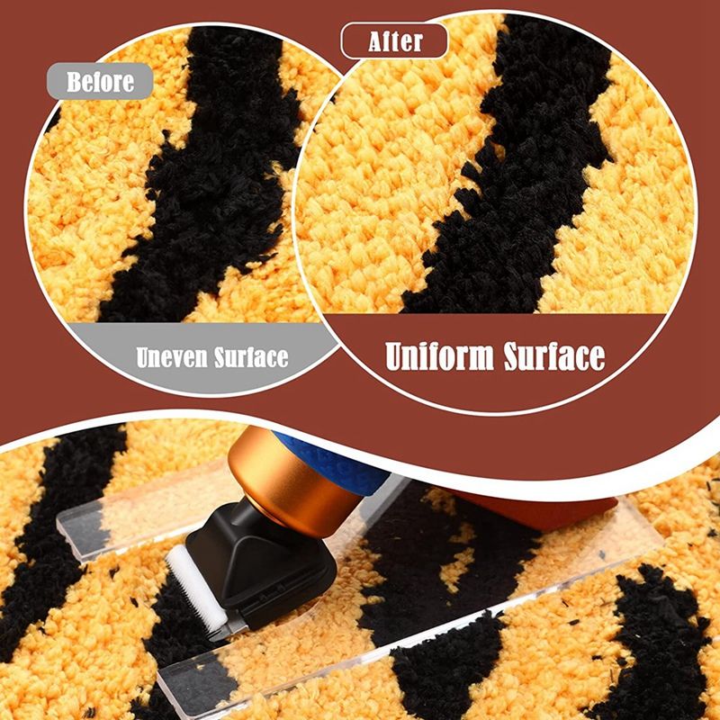 2Pc Carpet Trimmer To Your Rug Surface Uniform,For Rug Tufting,Suitable For Carpet Trimmer Only,Excluding Carpet Trimmer WJ