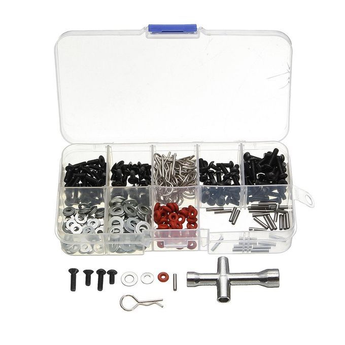270p S Flat Head S Rews + N3/4 Flat Washer With  Agon Wren H Box Tool Kit-Multicolor