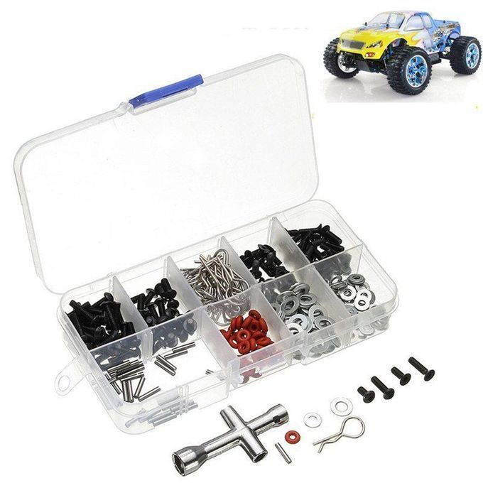 270p S Flat Head S Rews + N3/4 Flat Washer With  Agon Wren H Box Tool Kit-Multicolor