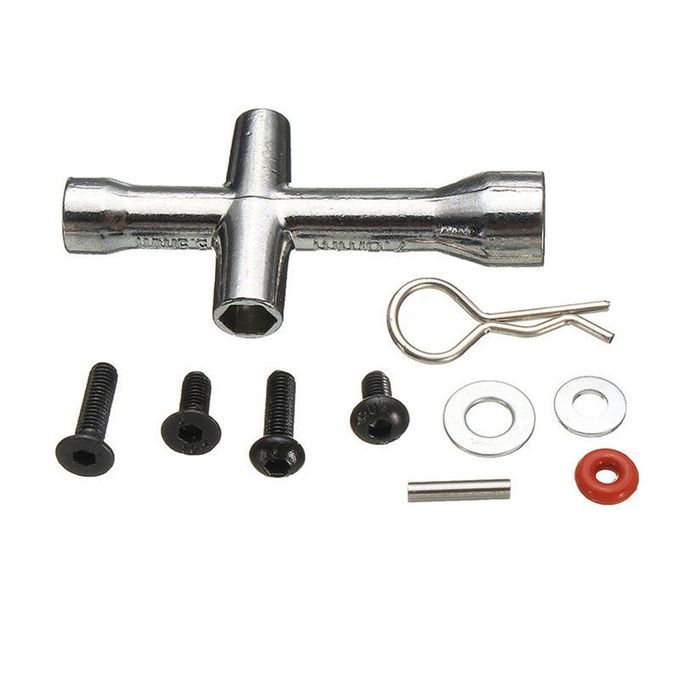 270p S Flat Head S Rews + N3/4 Flat Washer With  Agon Wren H Box Tool Kit-Multicolor