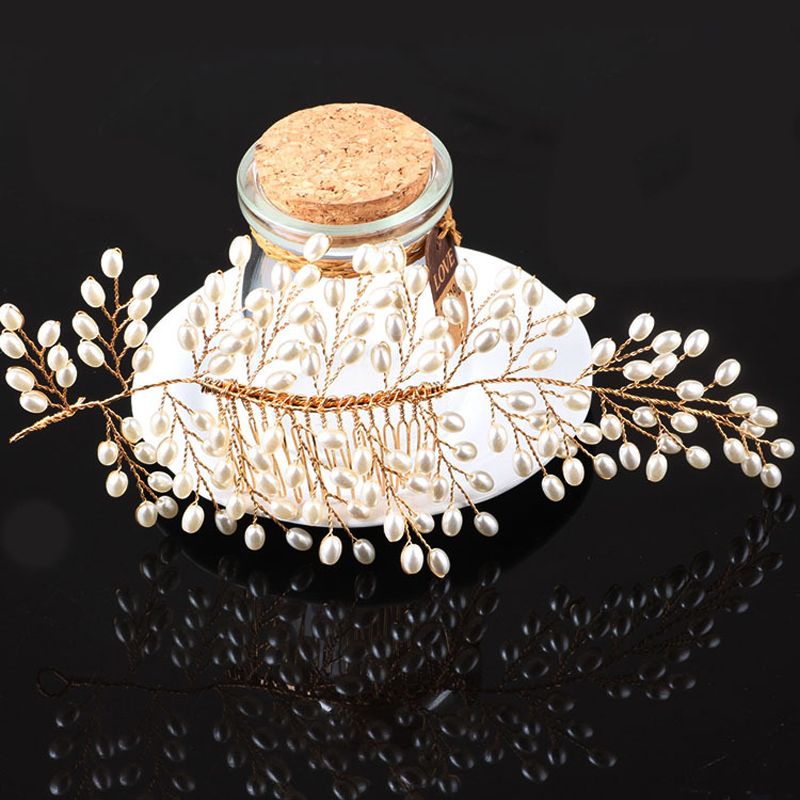 Western Wedding Headdress For Bride Handmade Wedding Crown