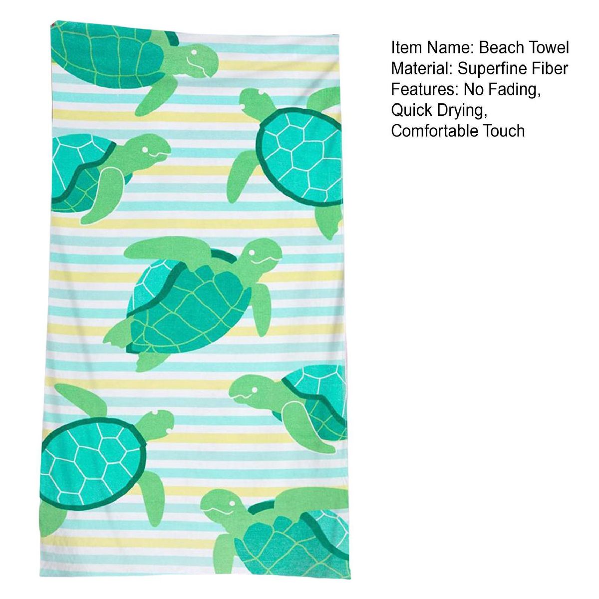 Beach Towel Sand Free Bath Pool Towel