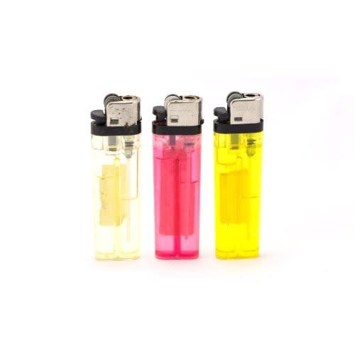 Gas Lighters - Multicoloured - 1 Dozen