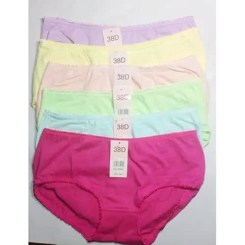 Fashion House Ladies Cotton Panties -6 Pieces
