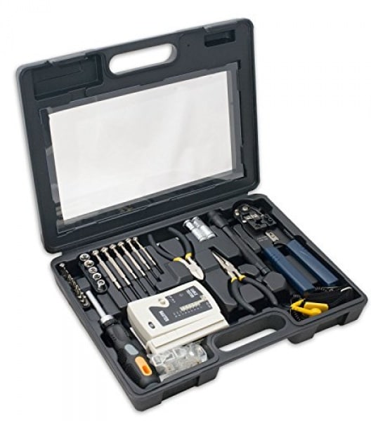 50 Piece Computer Network Installation Tool Kit