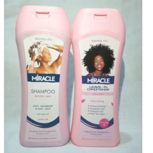 Shampoo + Leave-in-conditioner Set - Natural Hair - 500ml