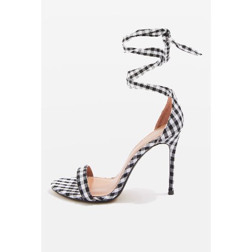 Monochrome Stiletto Sandals