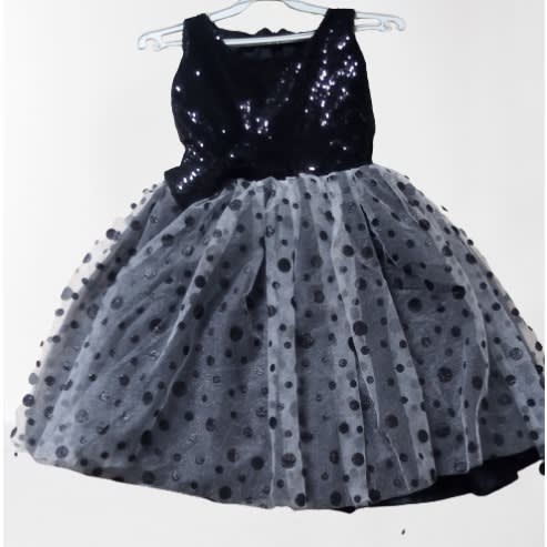 Sequins And Poker For Gown