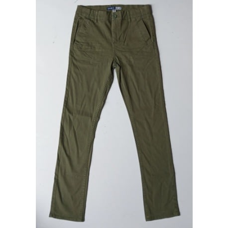 Boy's Chinos Trouser - Army Green